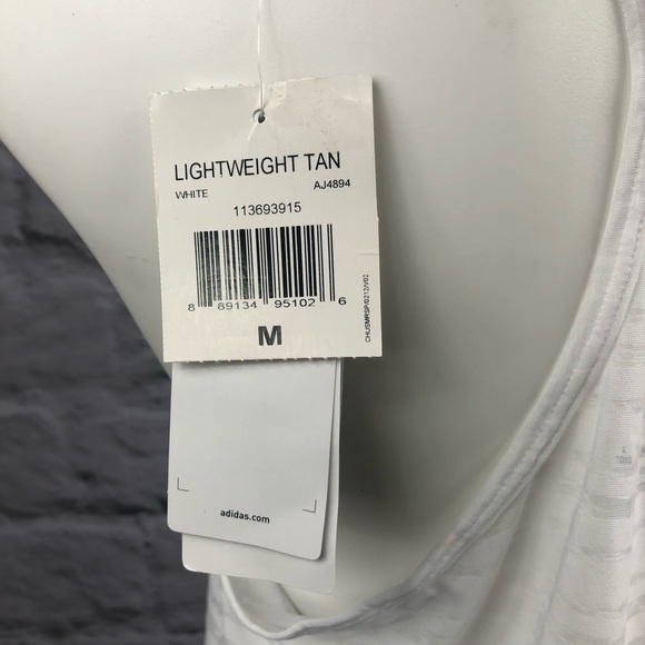 Adidas Performance Climalite white racer back tank - Picture 5 of 7